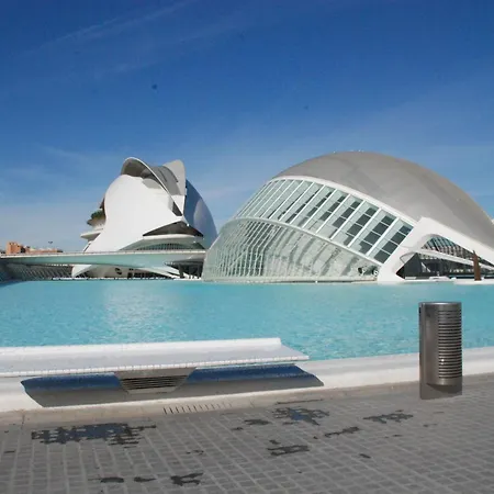 Apartment 10 Pax, Ac, Wifi Gratis, Ciudad Artes Y Ciencias *